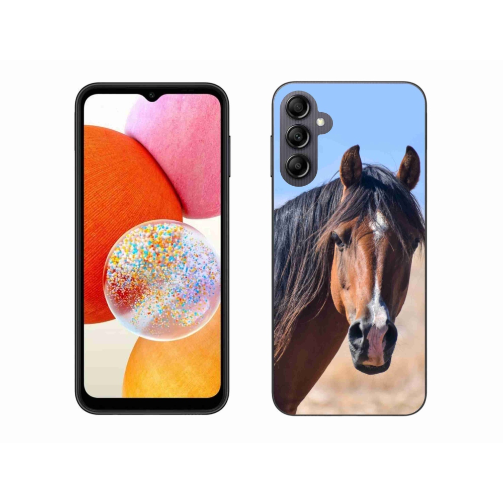 Gelový kryt mmCase na Samsung Galaxy A14 4G/5G - klidný kůň
