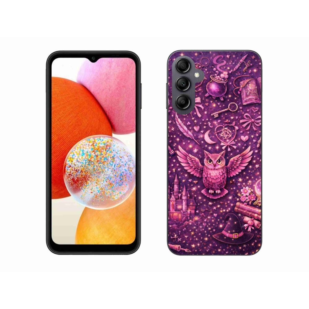 Gelový kryt mmCase na Samsung Galaxy A14 4G/5G - magický svět
