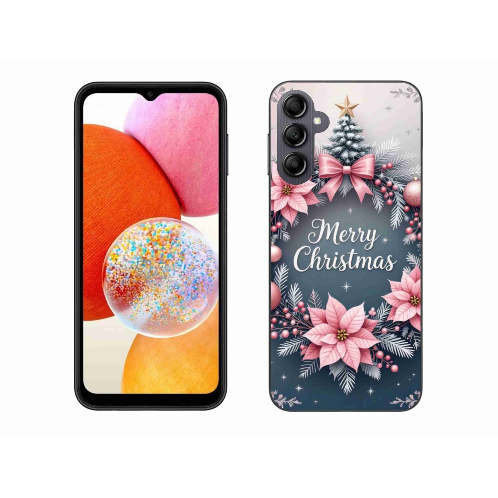 Gelový kryt mmCase na Samsung Galaxy A14 4G/5G - merry christmas