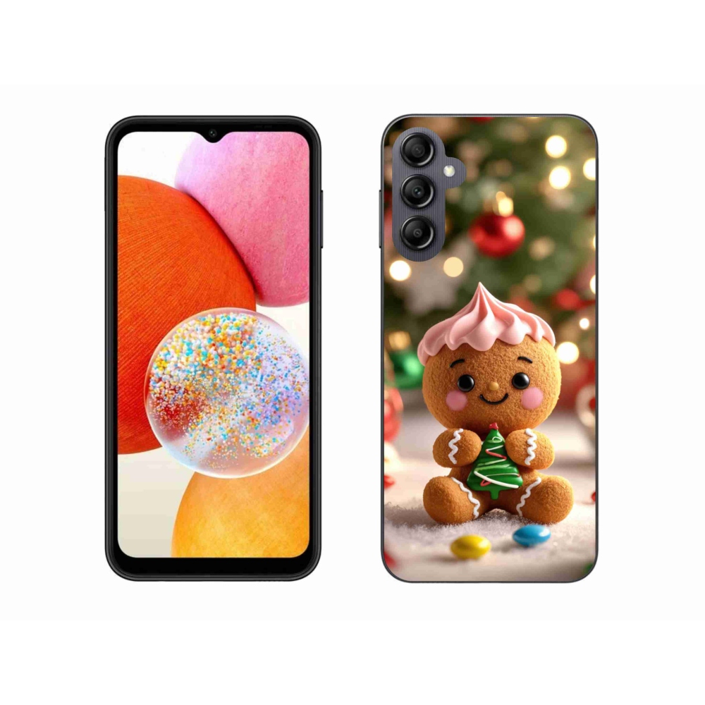 Gelový kryt mmCase na Samsung Galaxy A14 4G/5G - perníček