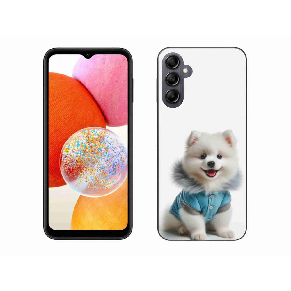 Gelový kryt mmCase na Samsung Galaxy A14 4G/5G - pomeranian