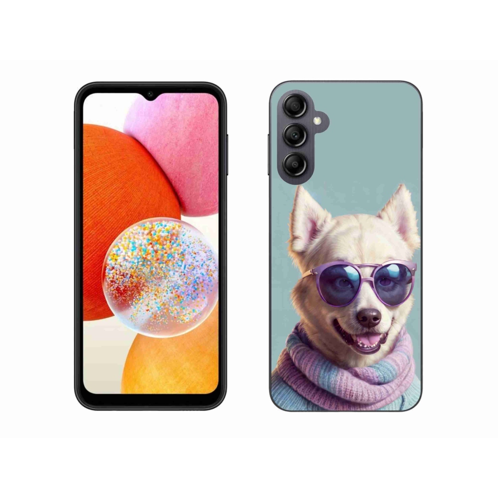 Gelový kryt mmCase na Samsung Galaxy A14 4G/5G - stylový německý špic