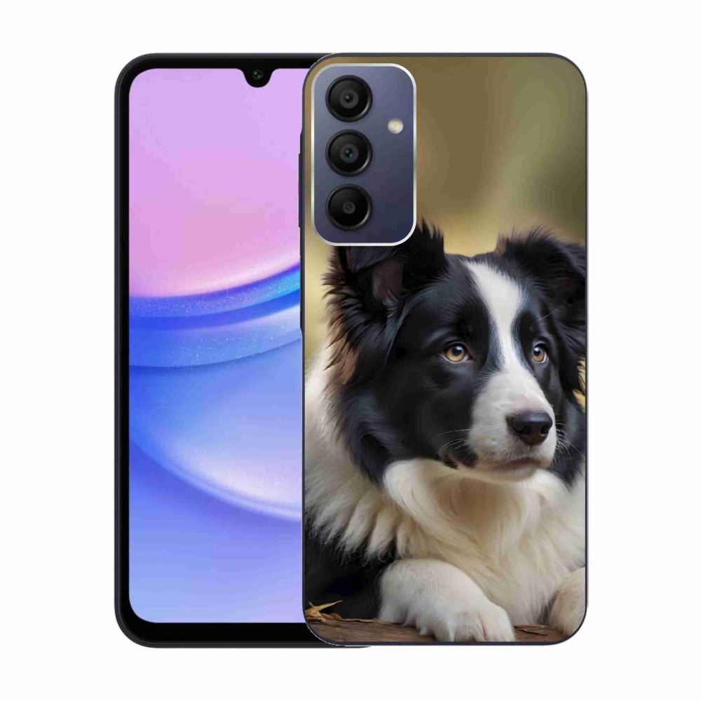 Gelový kryt mmCase na Samsung Galaxy A15 4G/5G - border kolie 2