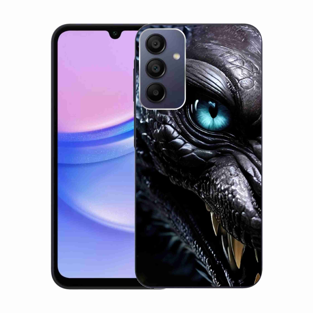 Gelový kryt mmCase na Samsung Galaxy A15 4G/5G - dračí pohled