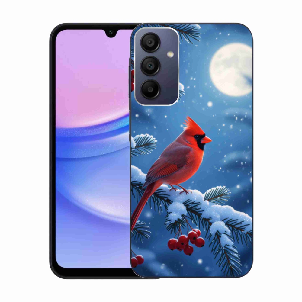 Gelový kryt mmCase na Samsung Galaxy A15 4G/5G - kardinál červený