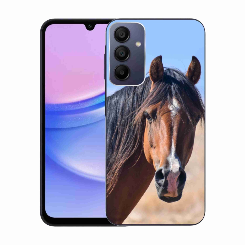 Gelový kryt mmCase na Samsung Galaxy A15 4G/5G - klidný kůň