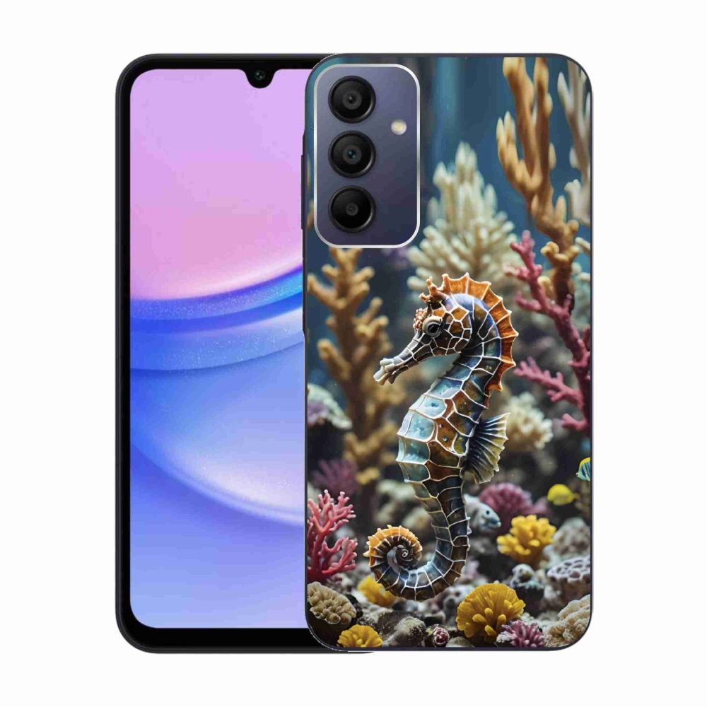Gelový kryt mmCase na Samsung Galaxy A15 4G/5G - mořský koník 2