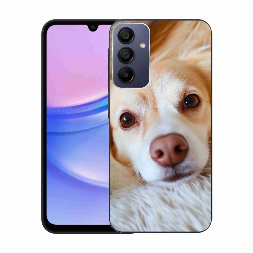 Gelový kryt mmCase na Samsung Galaxy A15 4G/5G - Roztomilá čivava