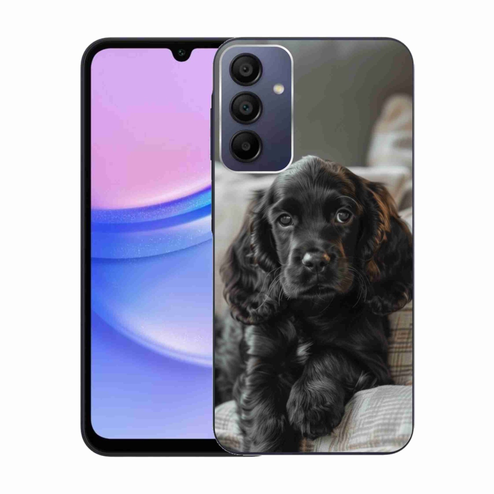 Gelový kryt mmCase na Samsung Galaxy A15/5G - anglický kokršpaněl