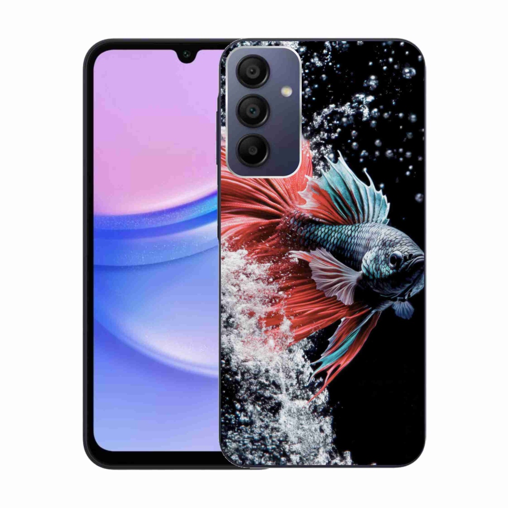 Gelový kryt mmCase na Samsung Galaxy A15/5G - bojovnice pestrá