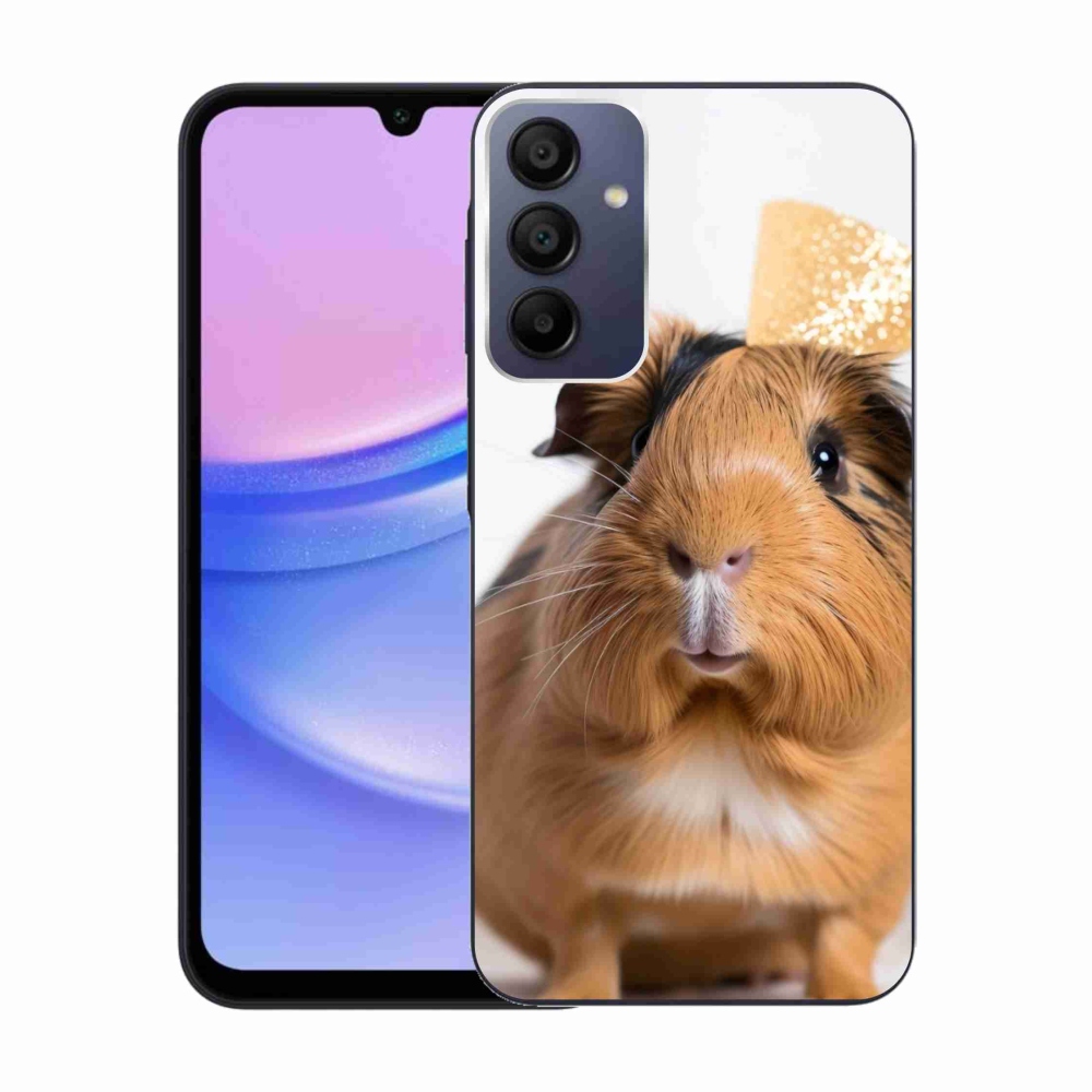 Gelový kryt mmCase na Samsung Galaxy A15/5G - hnědé morče