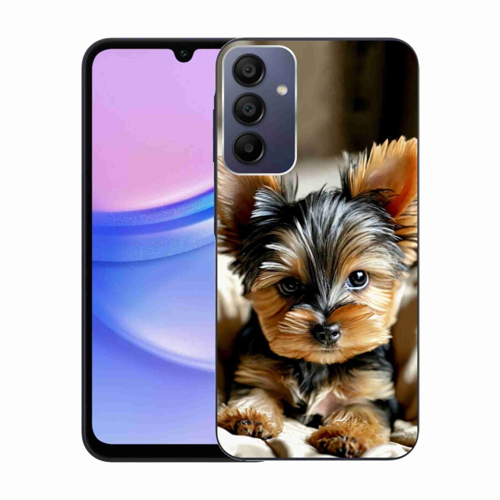 Gelový kryt mmCase na Samsung Galaxy A15/5G - jorkšír 11