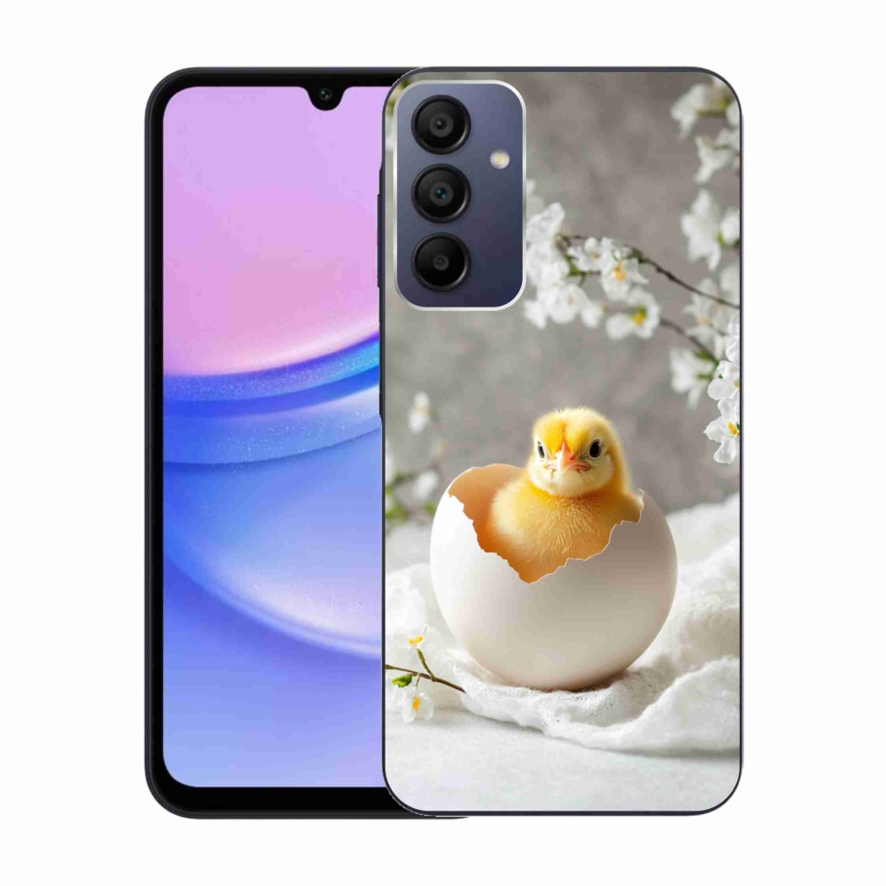 Gelový kryt mmCase na Samsung Galaxy A15/5G - kuřátko