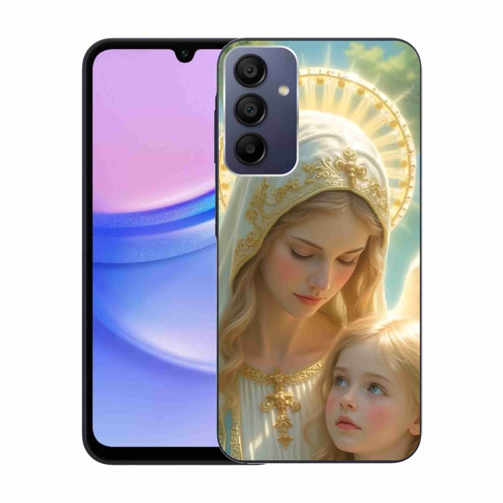 Gelový kryt mmCase na Samsung Galaxy A15/5G - náboženský motiv 2