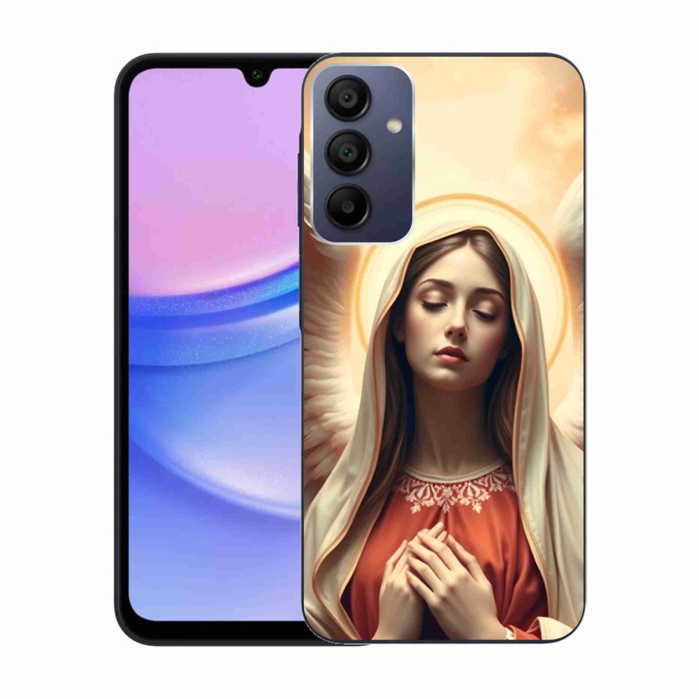 Gelový kryt mmCase na Samsung Galaxy A15/5G - náboženský motiv
