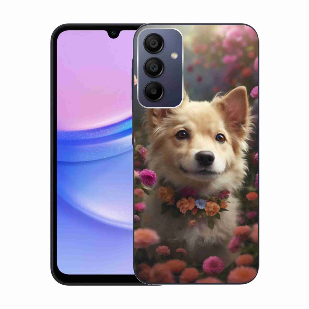 Gelový kryt mmCase na Samsung Galaxy A15/5G - německý špic