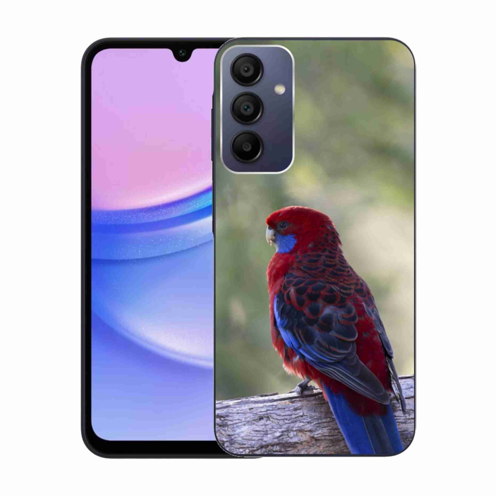 Gelový kryt mmCase na Samsung Galaxy A15/5G - papoušek rosela