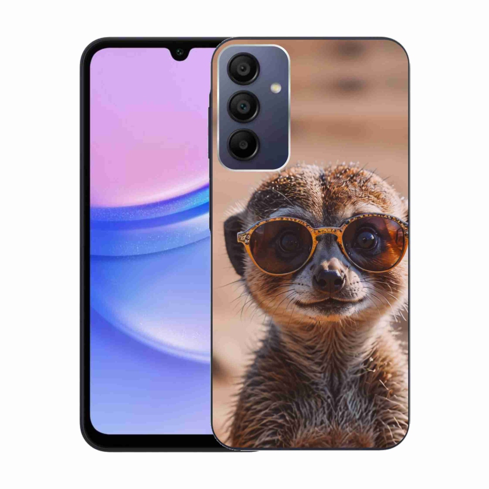 Gelový kryt mmCase na Samsung Galaxy A15/5G - stylová surikata