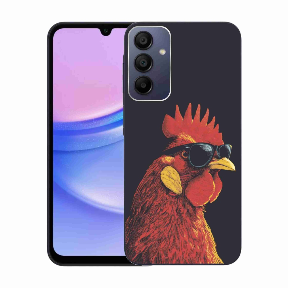 Gelový kryt mmCase na Samsung Galaxy A15/5G - stylový kohout