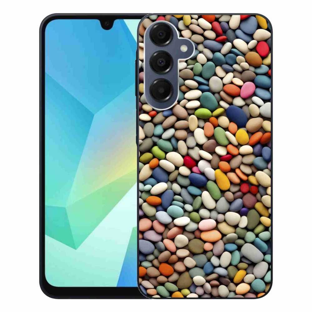 Gelový kryt mmCase na Samsung Galaxy A16 4G/5G - barevné kamínky 2
