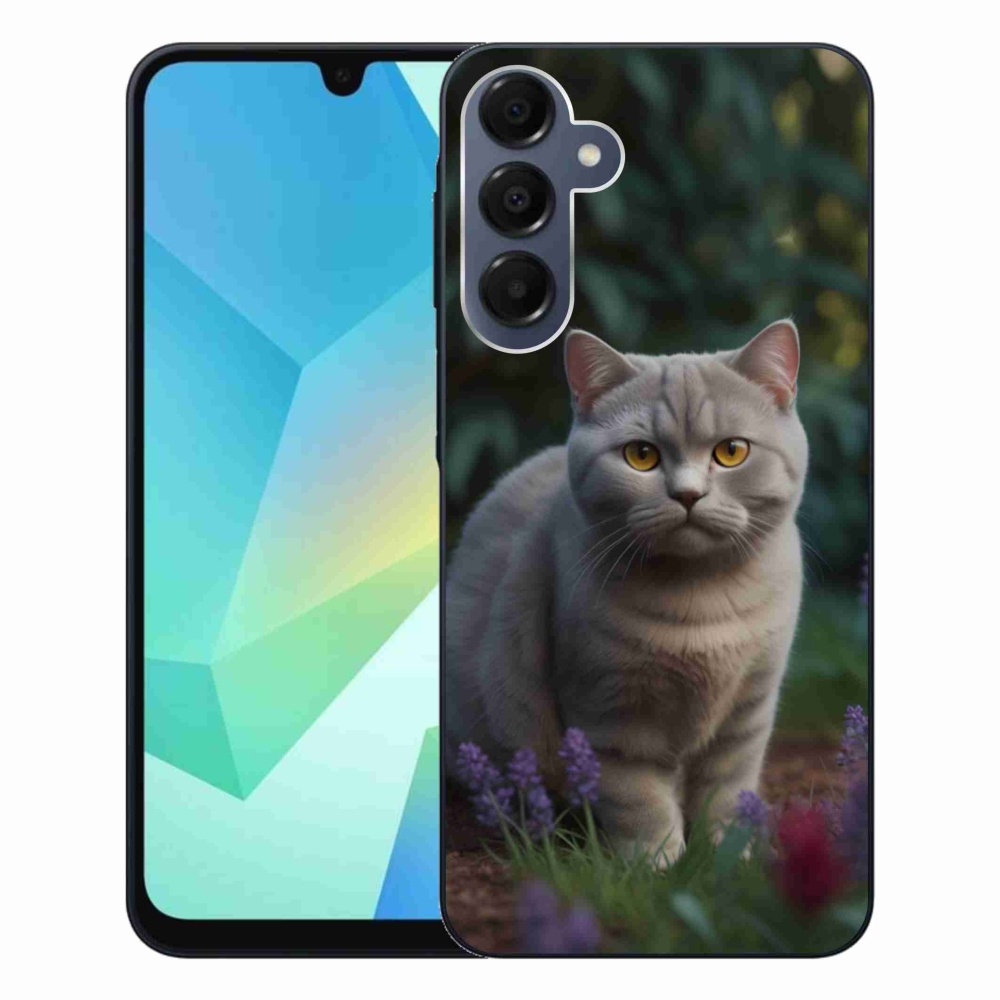 Gelový kryt mmCase na Samsung Galaxy A16 4G/5G - britská kočka
