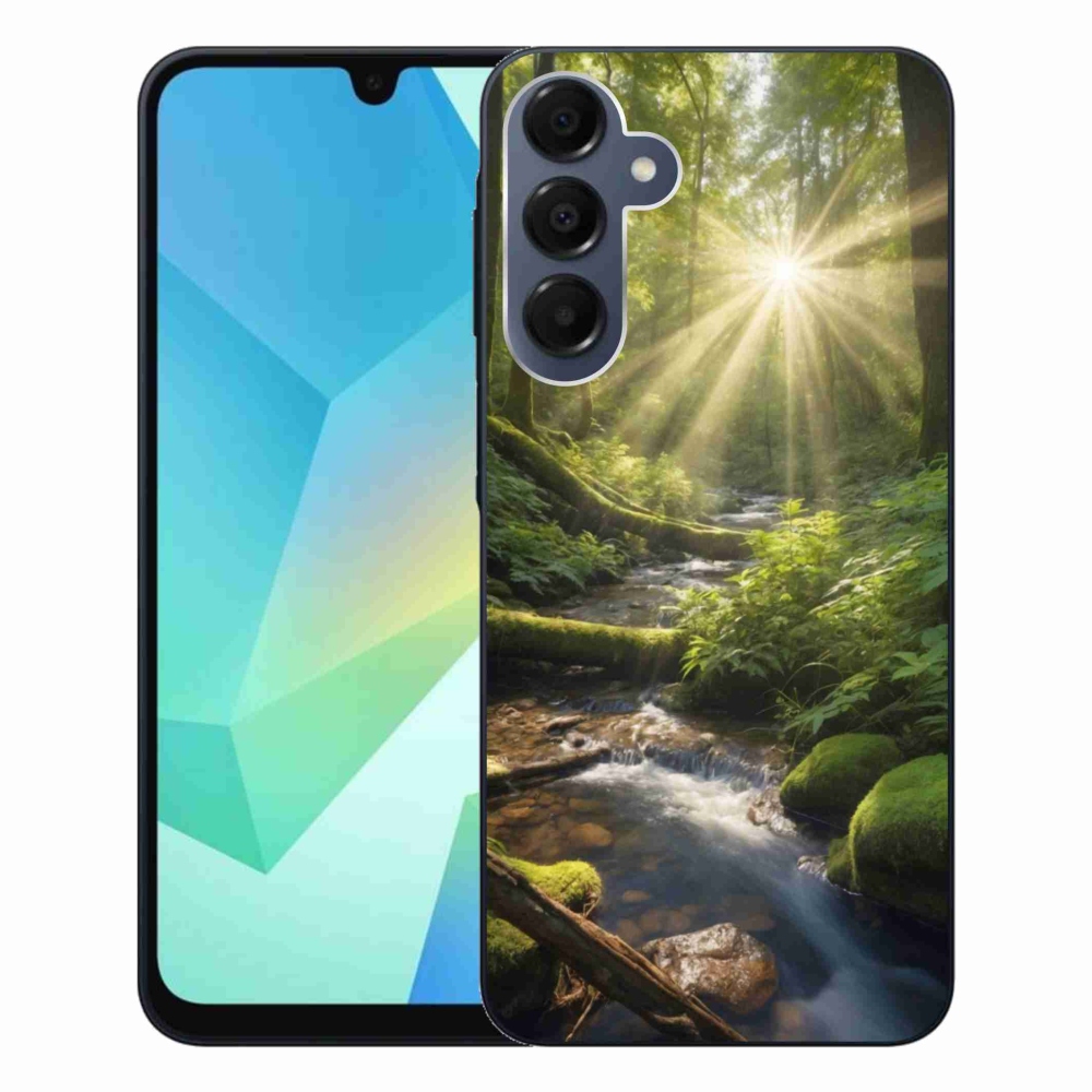 Gelový kryt mmCase na Samsung Galaxy A16 4G/5G - hlubina lesa