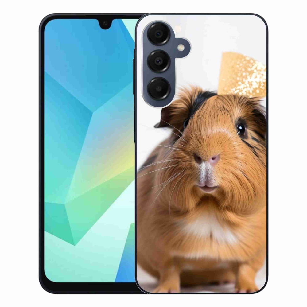 Gelový kryt mmCase na Samsung Galaxy A16 4G/5G - hnědé morče