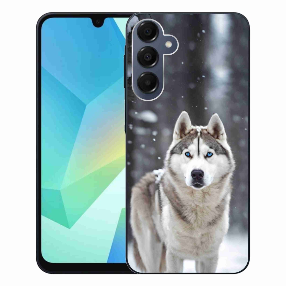 Gelový kryt mmCase na Samsung Galaxy A16 4G/5G - husky 2