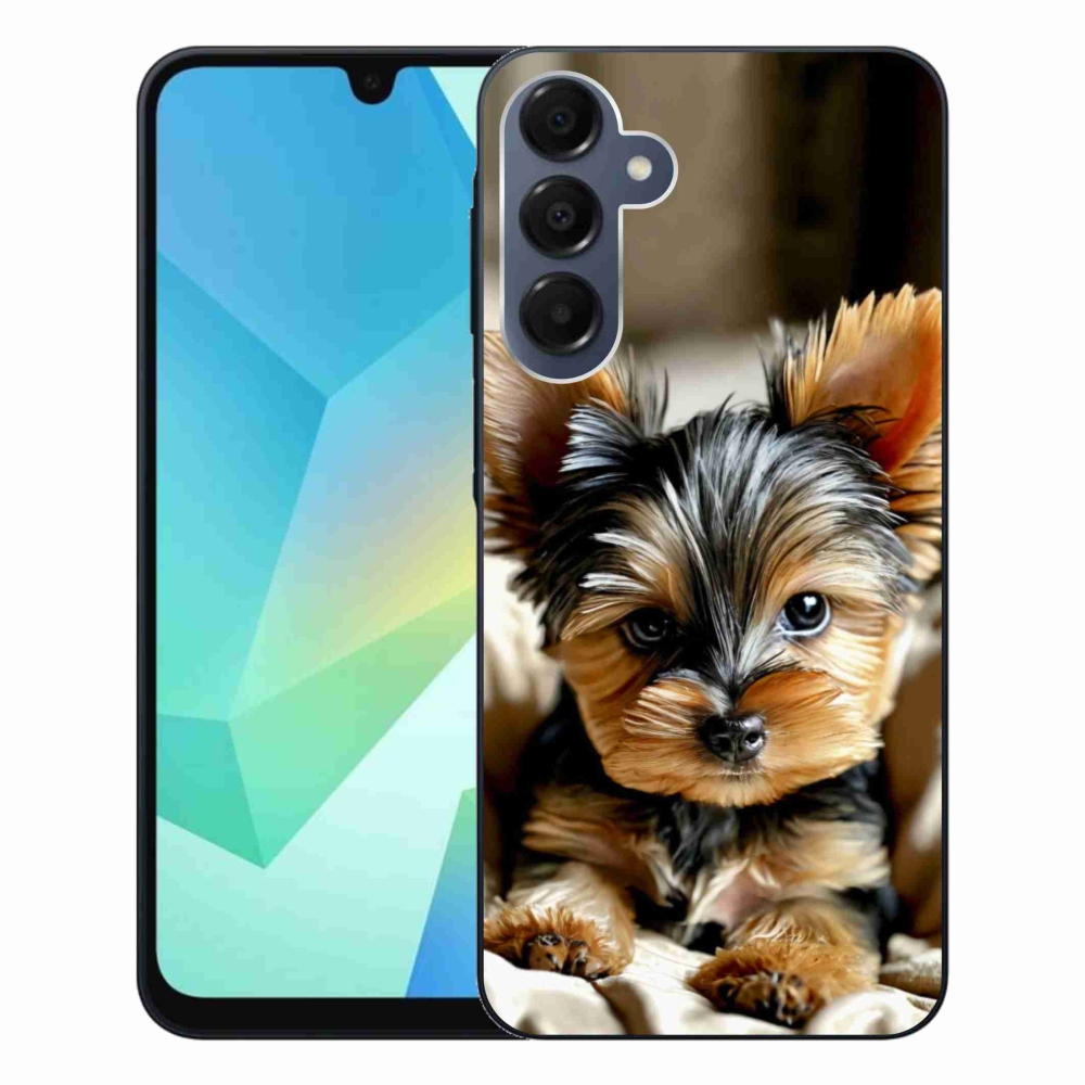 Gelový kryt mmCase na Samsung Galaxy A16 4G/5G - jorkšír 11