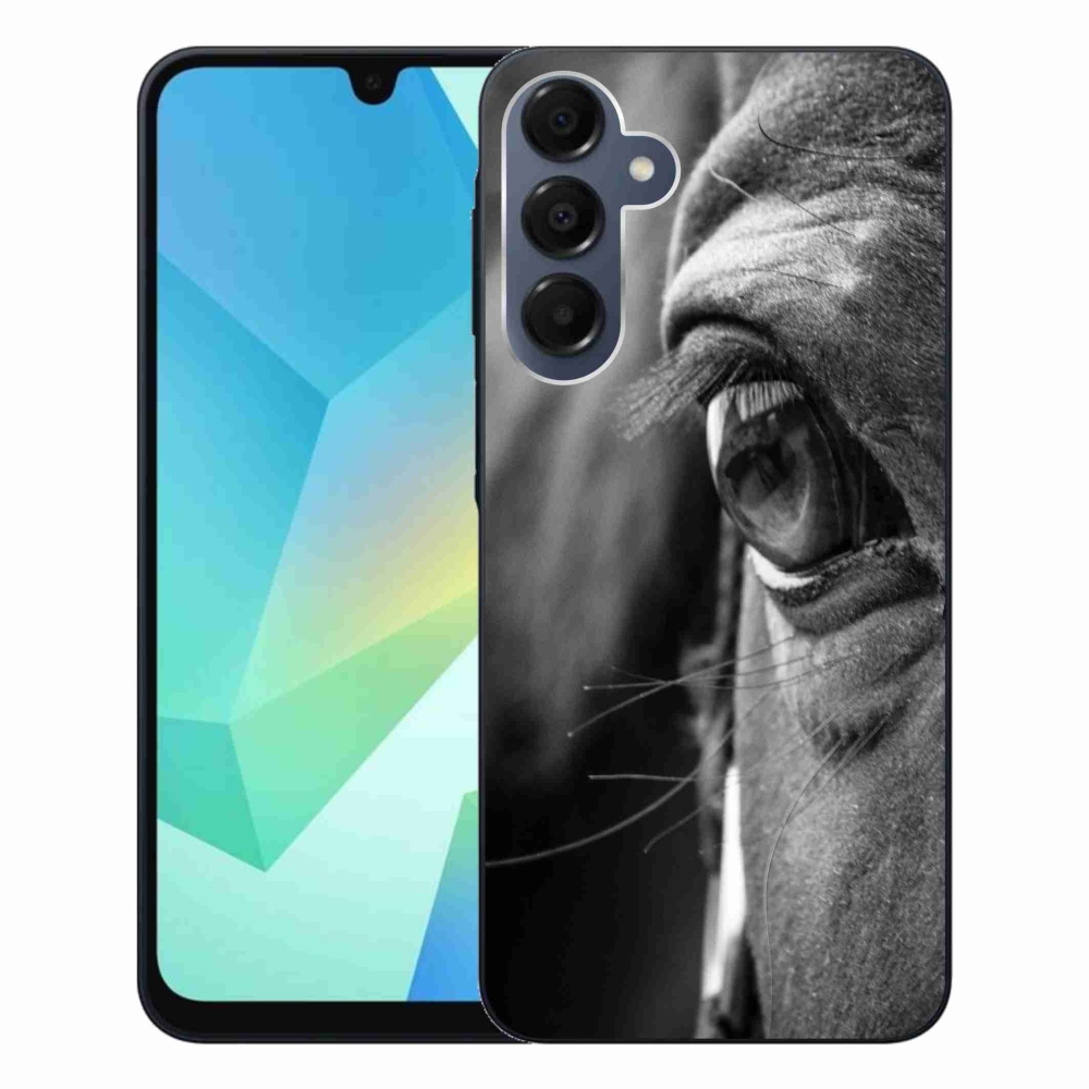 Gelový kryt mmCase na Samsung Galaxy A16 4G/5G - koňský pohled
