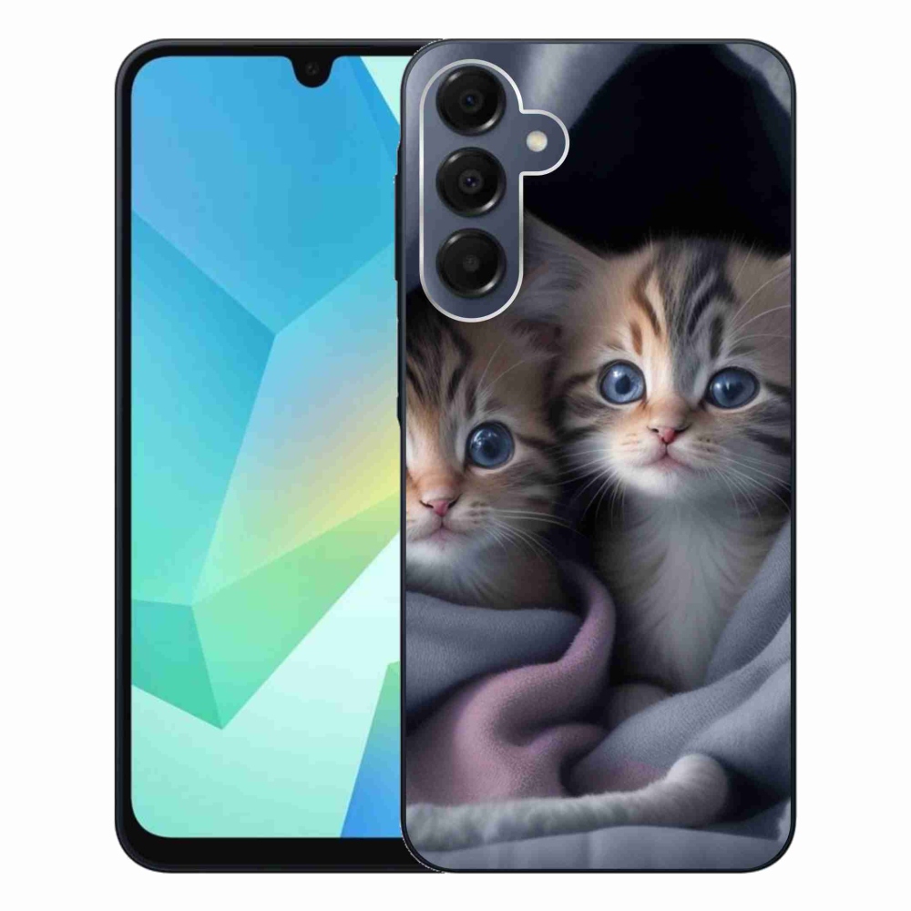 Gelový kryt mmCase na Samsung Galaxy A16 4G/5G - kočičí duo 2