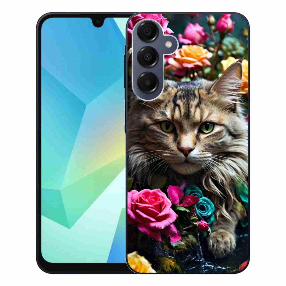 Gelový kryt mmCase na Samsung Galaxy A16 4G/5G - kočíčí pohled 2