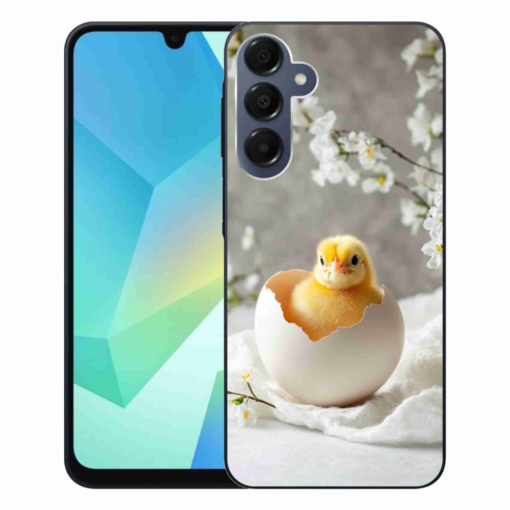 Gelový kryt mmCase na Samsung Galaxy A16 4G/5G - kuřátko