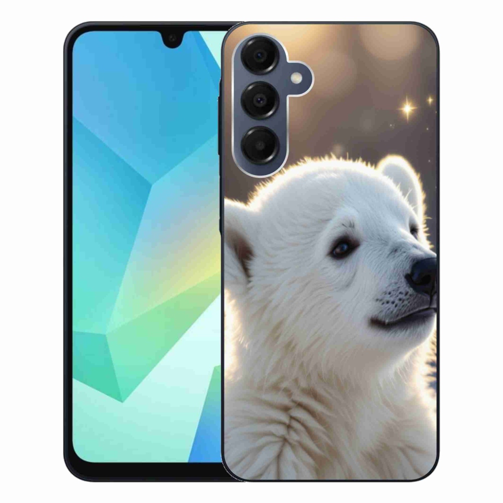 Gelový kryt mmCase na Samsung Galaxy A16 4G/5G - lední medvěd