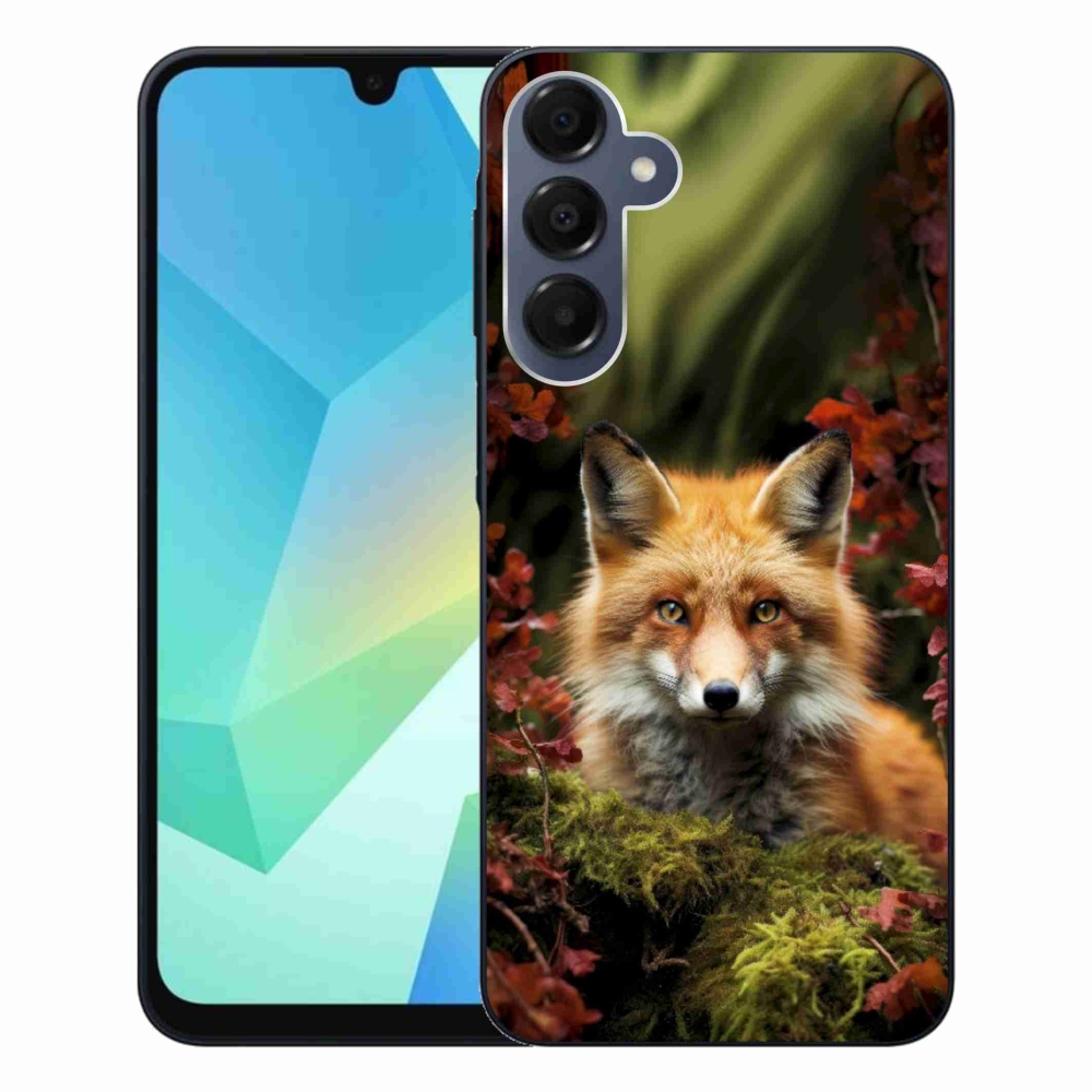Gelový kryt mmCase na Samsung Galaxy A16 4G/5G - liška v lese