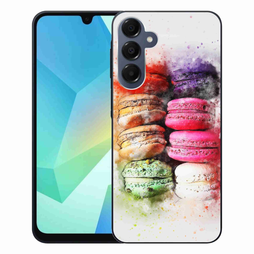 Gelový kryt mmCase na Samsung Galaxy A16 4G/5G - makrónky