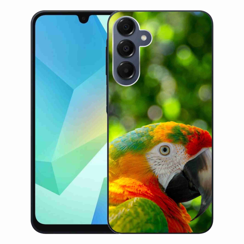 Gelový kryt mmCase na Samsung Galaxy A16 4G/5G - papoušek ara 3