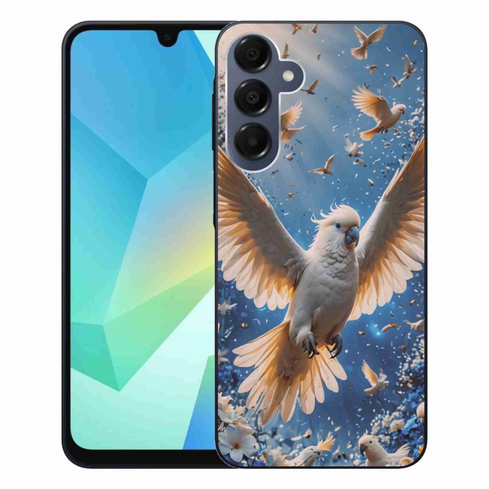 Gelový kryt mmCase na Samsung Galaxy A16 4G/5G - papoušek kakadu