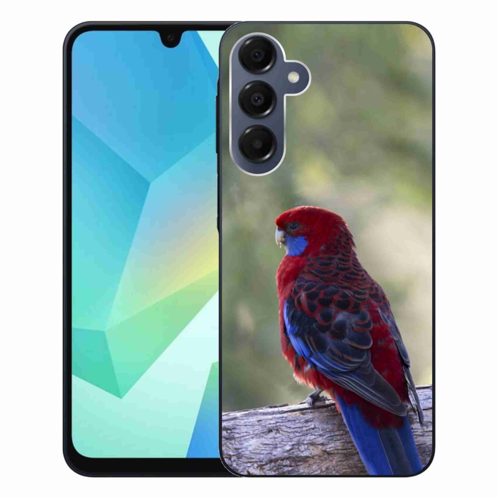 Gelový kryt mmCase na Samsung Galaxy A16 4G/5G - papoušek rosela