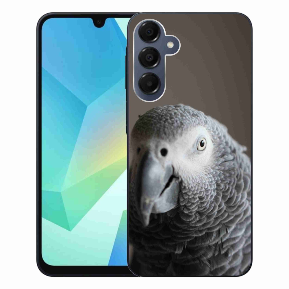 Gelový kryt mmCase na Samsung Galaxy A16 4G/5G - papoušek žako 2