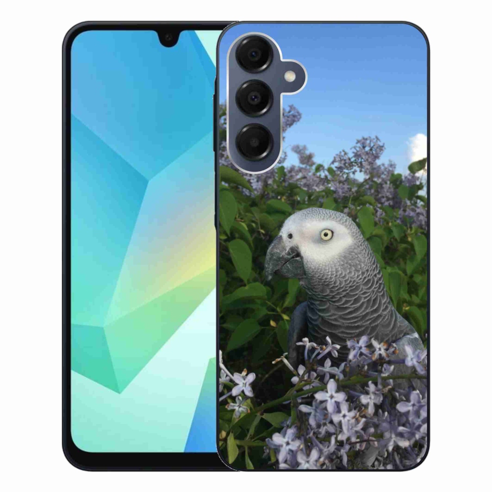 Gelový kryt mmCase na Samsung Galaxy A16 4G/5G - papoušek žako