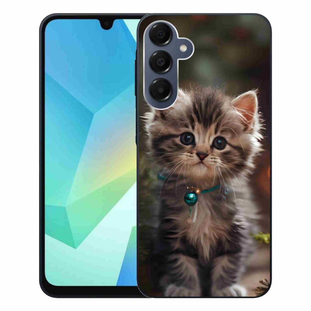 Gelový kryt mmCase na Samsung Galaxy A16 4G/5G - roztomilé kotě 11