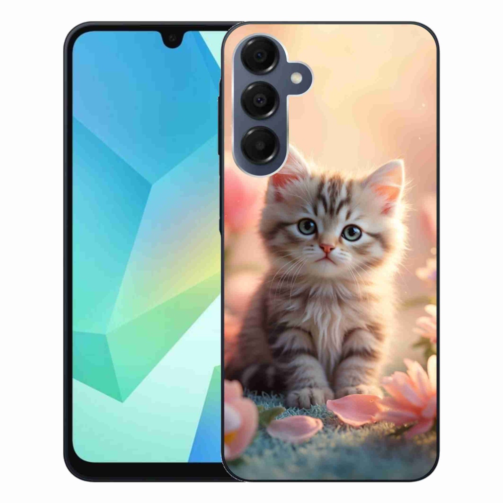 Gelový kryt mmCase na Samsung Galaxy A16 4G/5G - roztomilé kotě 8