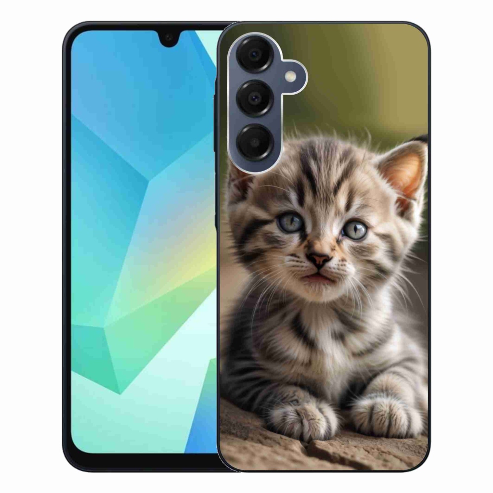 Gelový kryt mmCase na Samsung Galaxy A16 4G/5G - roztomilé kotě 9