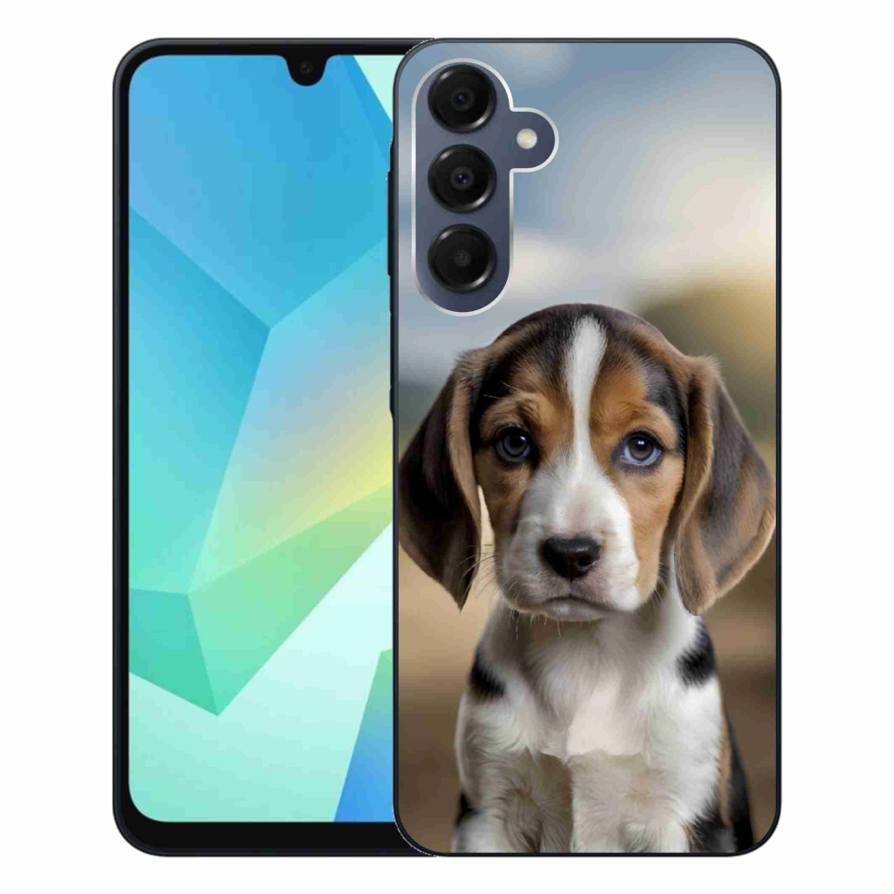 Gelový kryt mmCase na Samsung Galaxy A16 4G/5G - roztomilý bígl