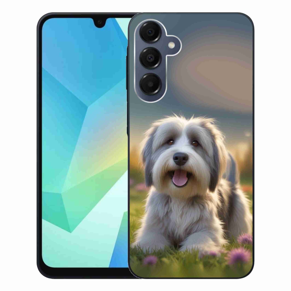 Gelový kryt mmCase na Samsung Galaxy A16 4G/5G - roztomilý havanský psík