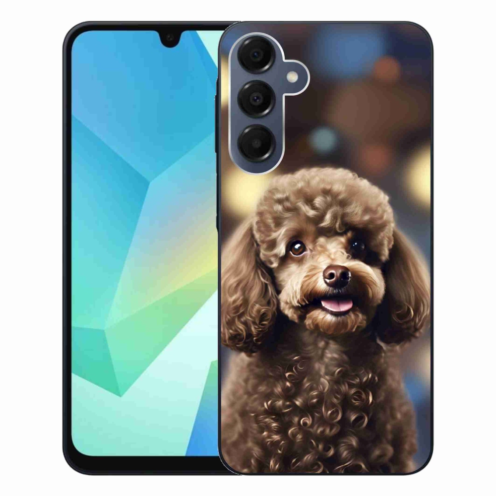 Gelový kryt mmCase na Samsung Galaxy A16 4G/5G - roztomilý pudl