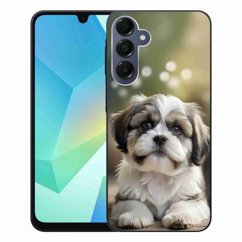 Gelový kryt mmCase na Samsung Galaxy A16 4G/5G - roztomilý shih-tzu