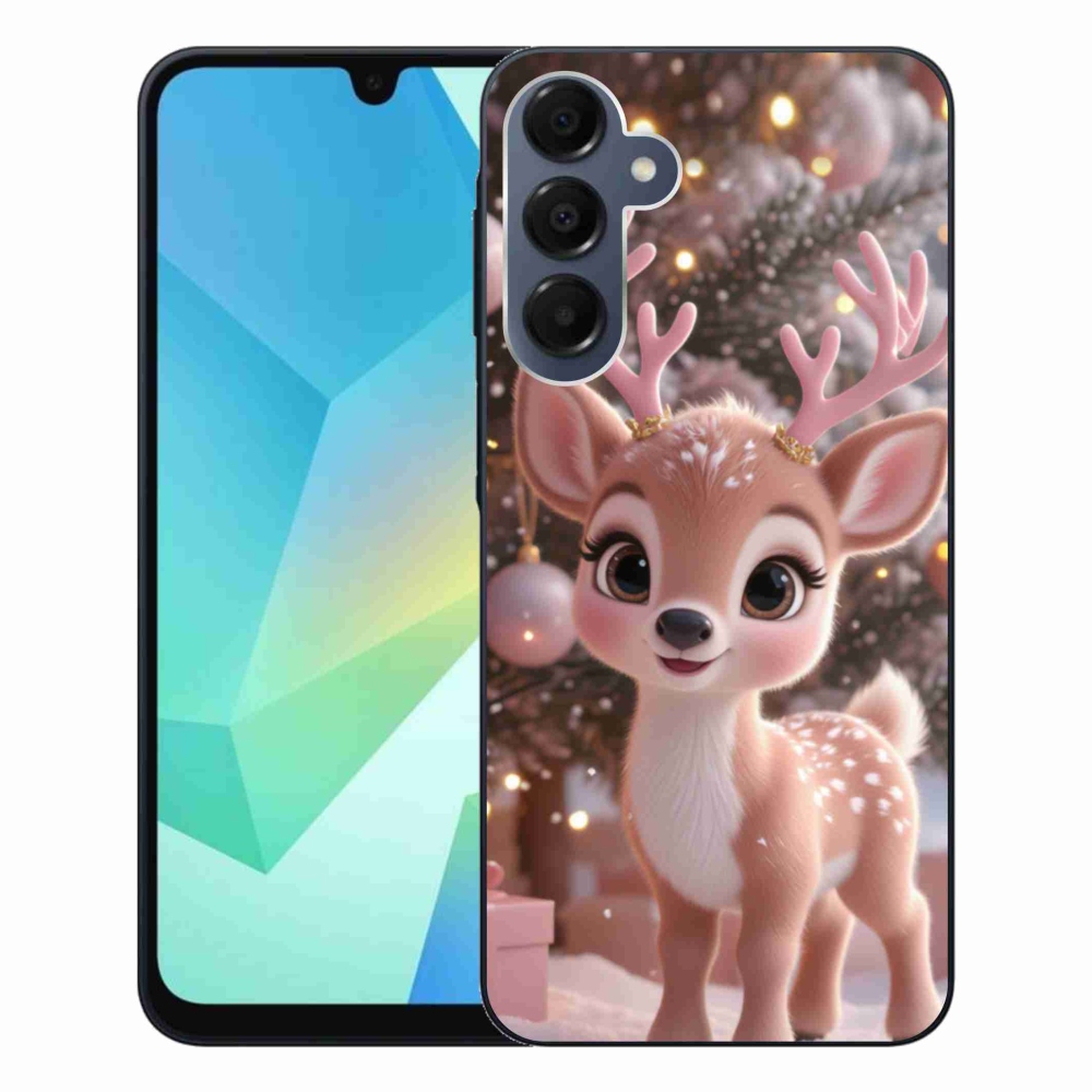 Gelový kryt mmCase na Samsung Galaxy A16 4G/5G - roztomilý sob