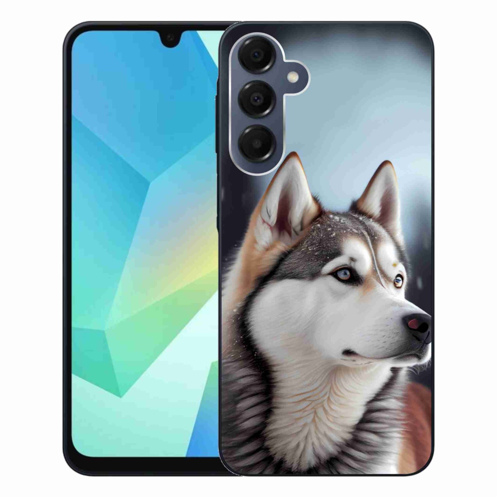 Gelový kryt mmCase na Samsung Galaxy A16 4G/5G - sibiřský husky